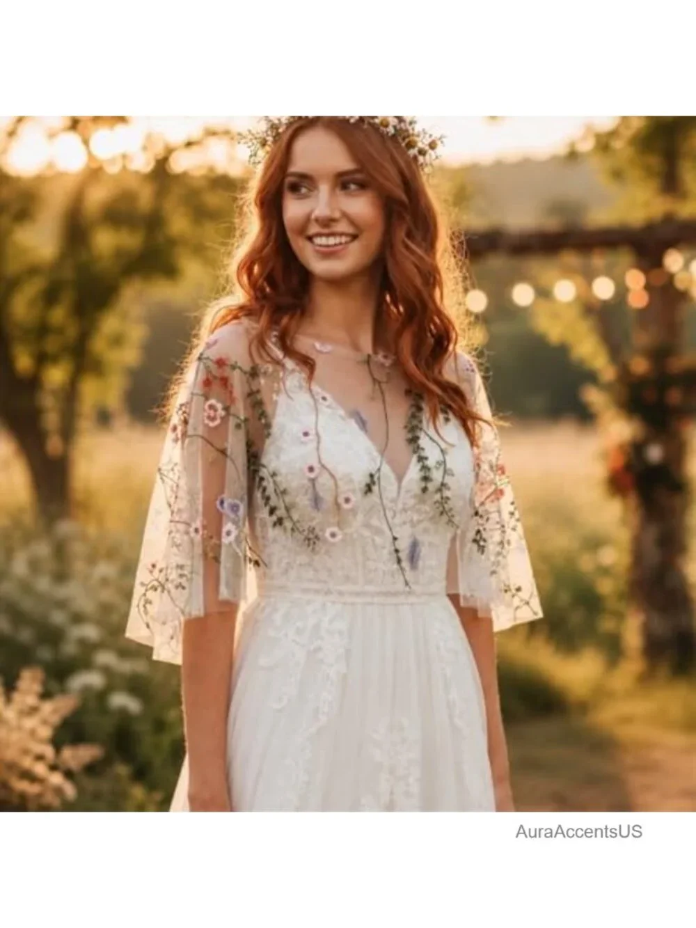 N/A elegant embroidered